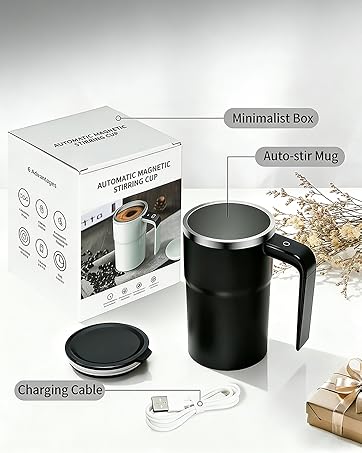 Inteligente Para Cafe with Lid Rechargeable Heating Warmer Travel with a Built in LCD