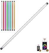 uyled P120 RGB Handheld Photography Light, APP Control 1350 Lumen LED Video Light Wand 360°Full C...