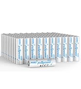 Fuspower AA Batteries Long Lasting: 1.5V Double AA Batteries 100 Pack - Heavy Duty Carbon Zinc Po...