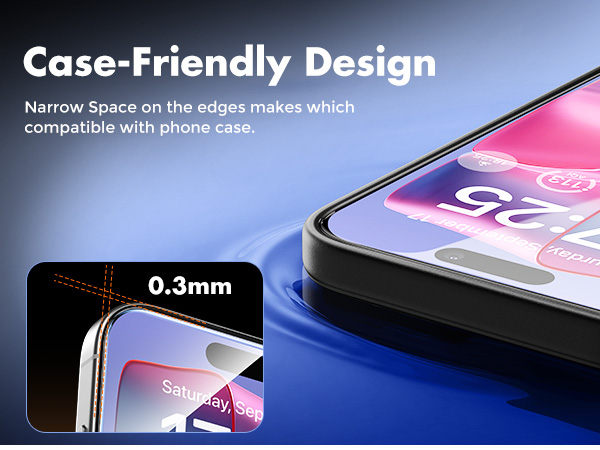 UNBREAKcable iPhone 16 Pro Screen Protector Tempered Glass