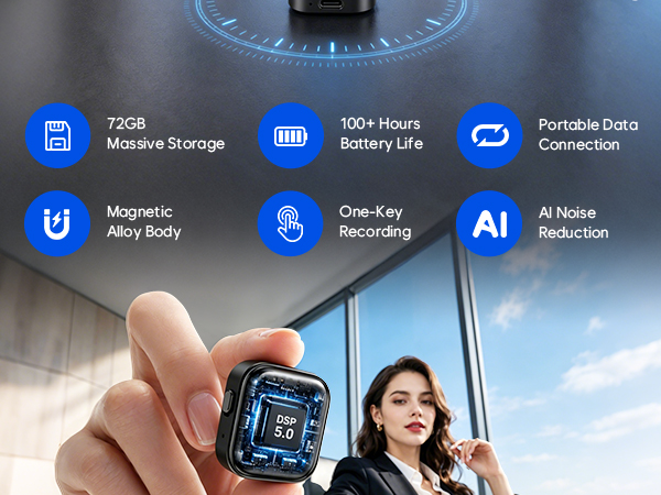 mini voice recorder recording device