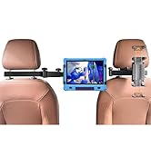 YTDSUP 2026 Tablet Holder for Car Headrest [3 in 1 Sturdy Upgrade Extension Arm] 360° Rotating Ad...