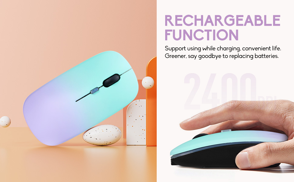 Wireless Bluetooth Mouse,