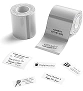NIIMBOT Labels, 2 Rolls Refill Thermal Label for Label Maker B1/B21/B21Pro/B3S/B31/K3, Waterproof...
