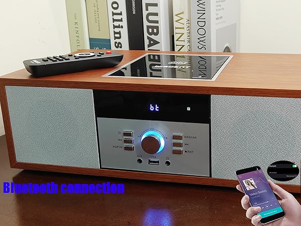 bluetooth hifi stereo system