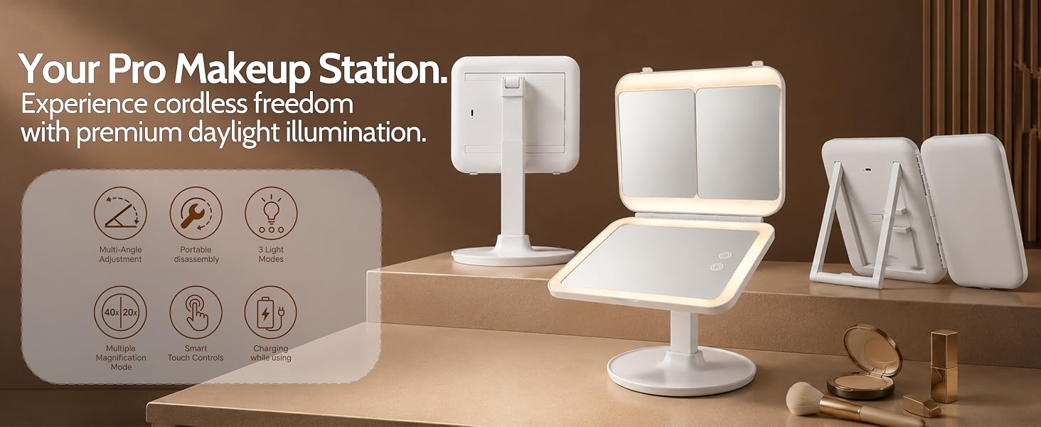 Your Pro Makeup Station.