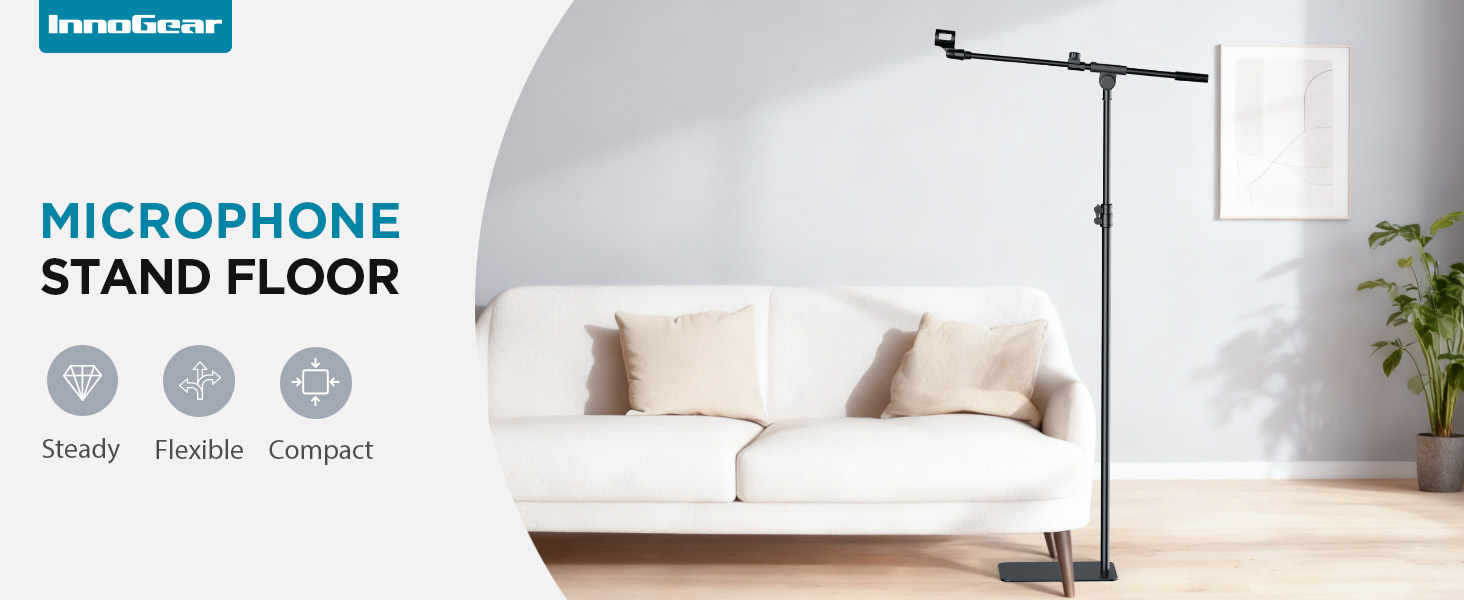 microphone stand floor