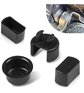 AWGUKA 4 PCS Car Tailgate Hinge Pivot Bushing Kit, ABS Plastic Left Right Bed Door Side Hinge Bus...