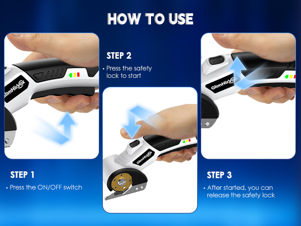 rechargeable box cutter