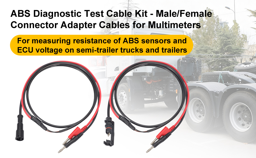 WIKIBB ABS Diagnostic Multimeter Cable Adapter