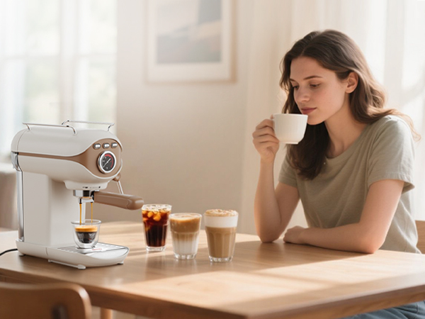pretty coffee maker