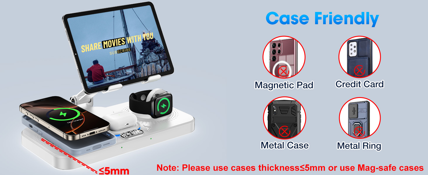 3-1 wireless charging station apple