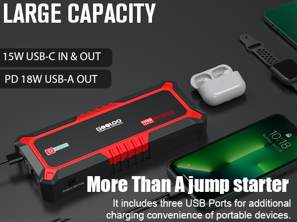 portable jump starter