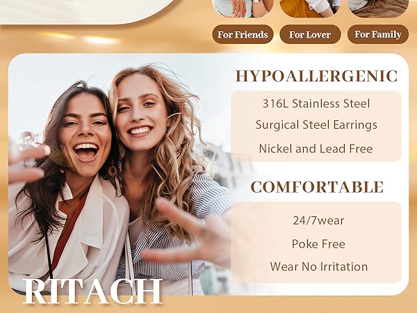 ritach earrings earrings for women hypoallergenic gold earrings for women studs gold earring studs