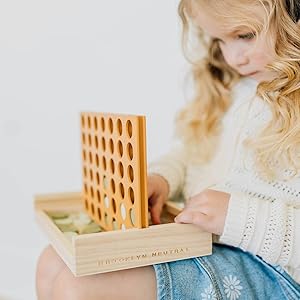 four in a row, kids game, table decor