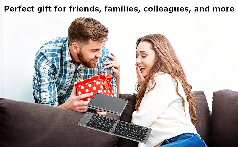 Pocket Travel Folding Keyboard for PC Laptop Computer Phone Samsung Android Tablet iPhone iPad Mac