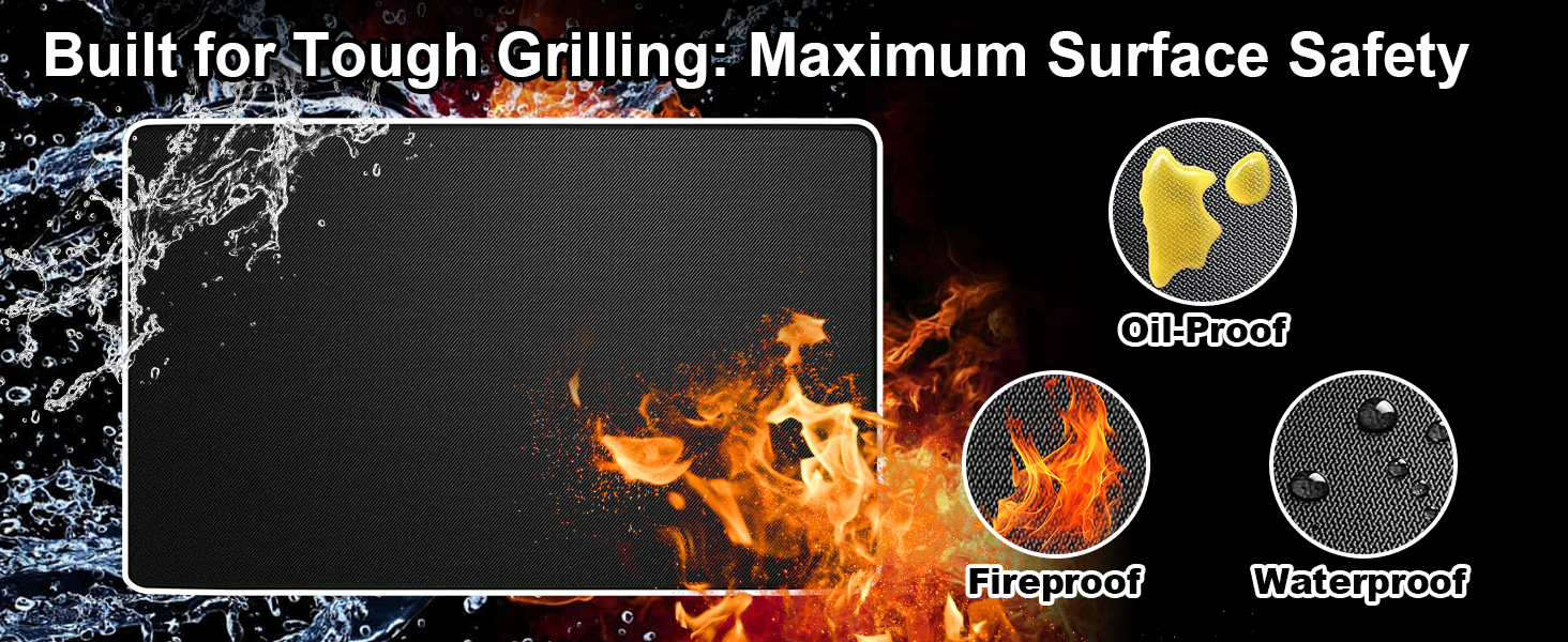 fireproof BBQ mat