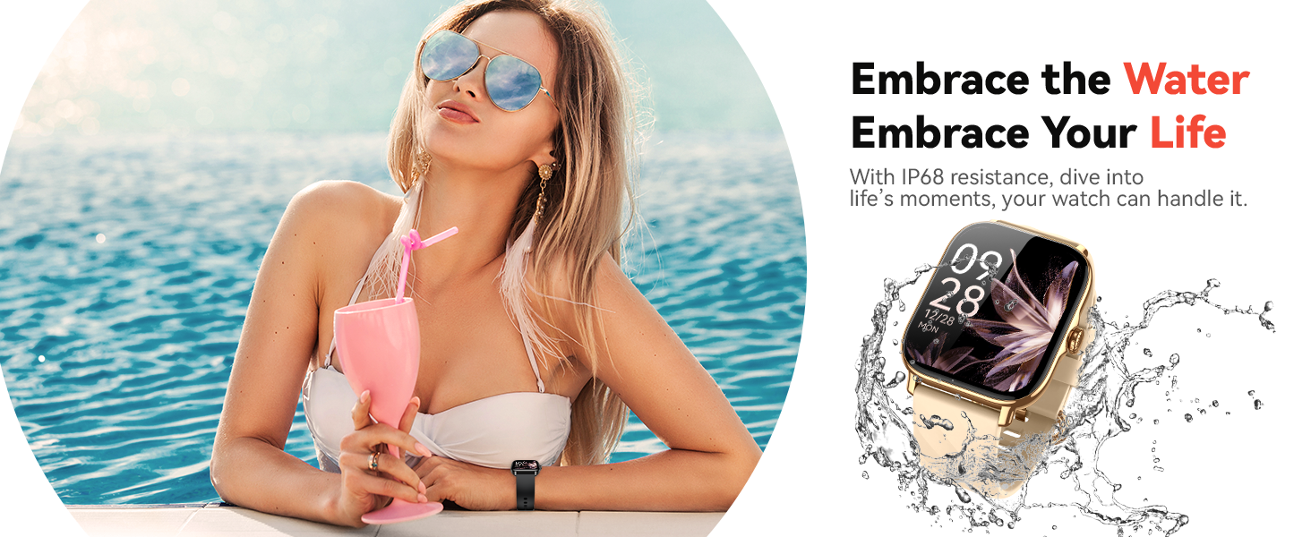 IP68 waterproof, you can use in daily life with no hassle