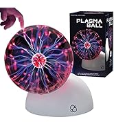 Thames &amp; Kosmos The Plasma Ball Essential STEM Tool | Classic Scientific Device, Fresh 5-inch Gla...