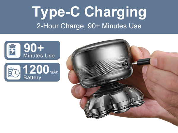beard trimmer 1200mAh Battery