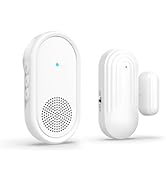SanJie Wireless Door Chime for Business Door Entry Chime Door Sensor Alarm for Home/Office/Store ...