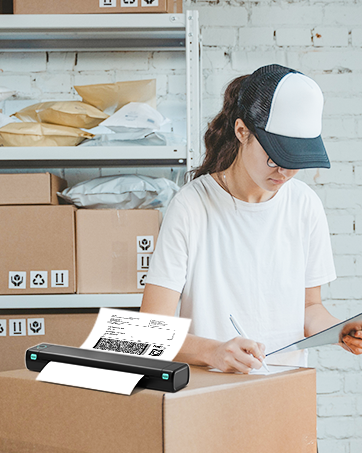 wireless inkless portable printer