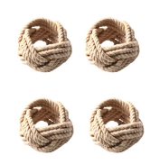 CosyAurora Jute Napkin Rings