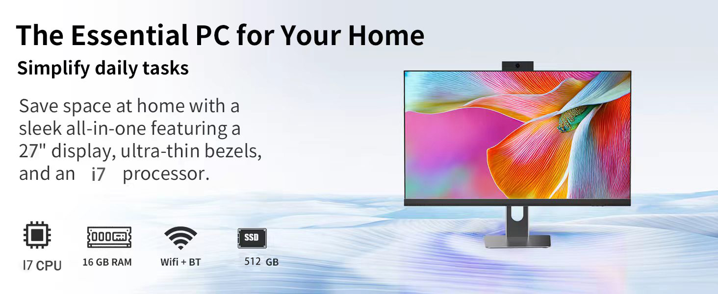 27&amp;#34; All-in-One Desktop Computer