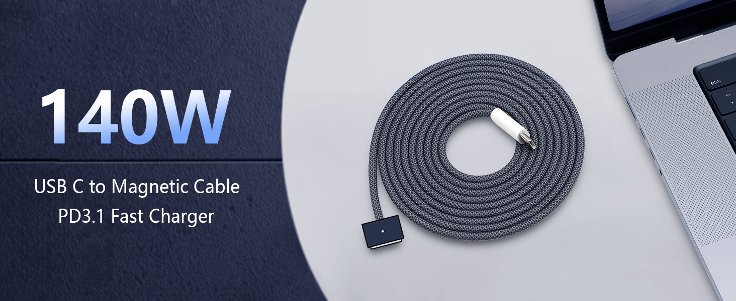 USB-C to Magnetic Cable