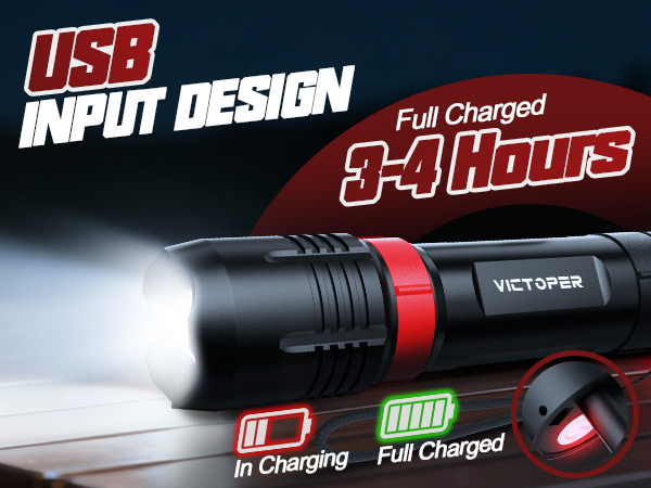 rechargeable flashlight