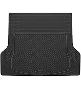 BDK-MT-785 Heavy Duty Cargo Liner Floor Mat-All Weather Trunk Protection, Trimmable to Fit & Dura...