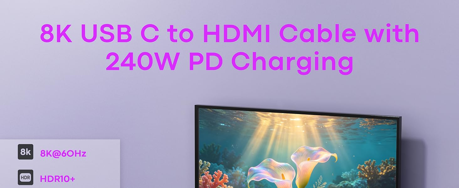 USB c to hdmi 2.1 cable