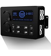 IZTOSS 12V 100W Multifunction Mini Power Box Camping Electrical Power System with LED Lighting US...