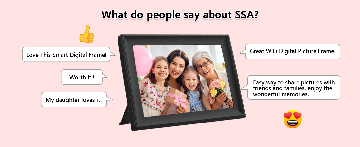 10.1 inch digital photo frame