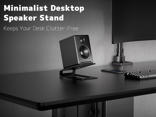 Minimalist Desktop Speaker Stand