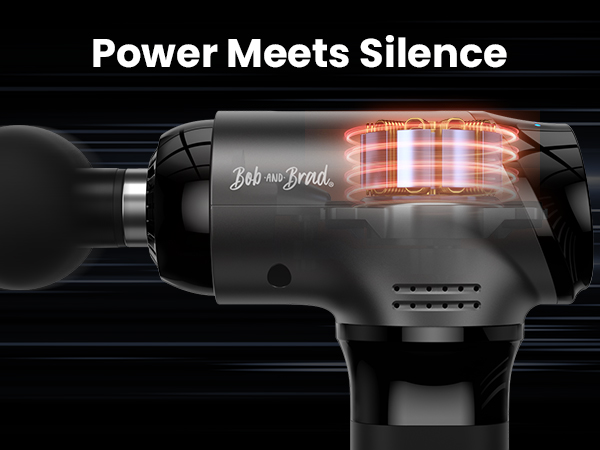 Ultra quiet massager