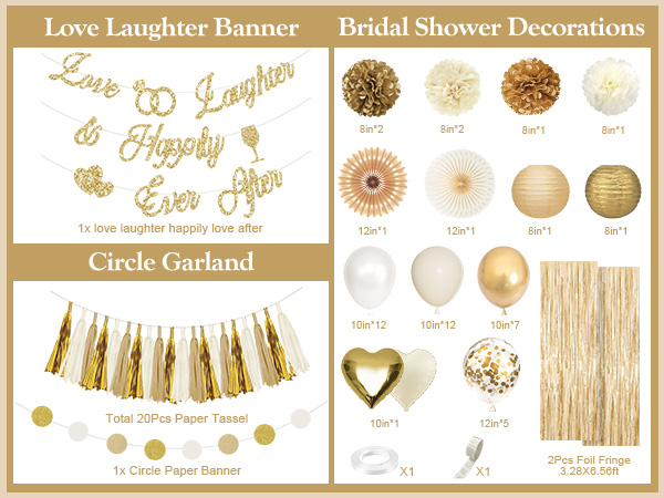 wedding shower decorations