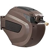 Liberty Garden Products 516, 65-Feet Retractable Hose Reel, Bronze