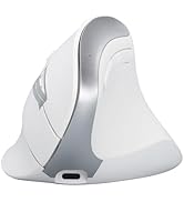 CITLLA B310 Ergonomic Mouse, Vertical Wireless Mouse, 2.4G USB Receiver and Two Bluetooth, RGB Li...