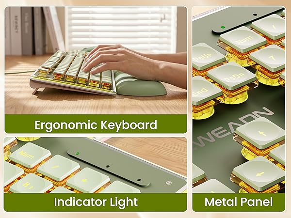 keyboard and mouse wrist rest set
