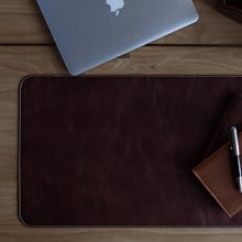 Londo Genuine and PU Leather Extended Mouse Pad - Desk Mat