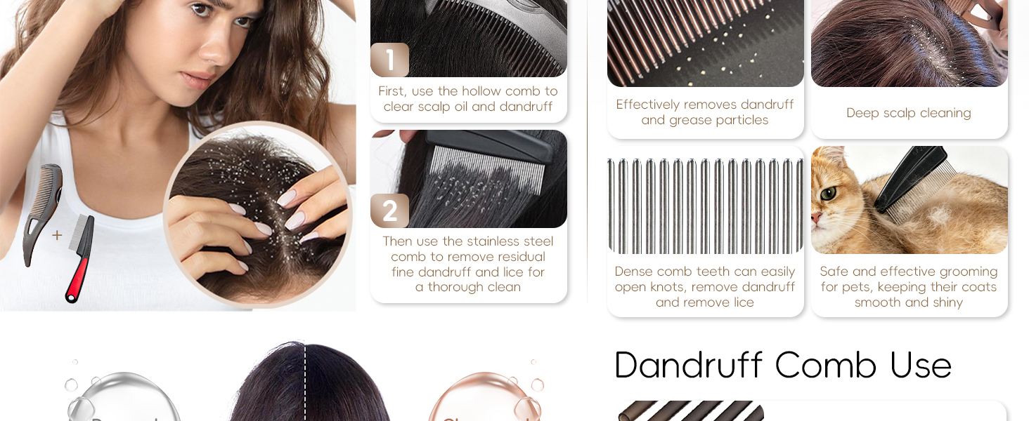 dandruff comb