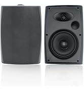 STUDIOFINIX 6.5 Inch 400W Outdoor Speakers Wired Waterproof Passive with Powerful Bass, Wall Moun...