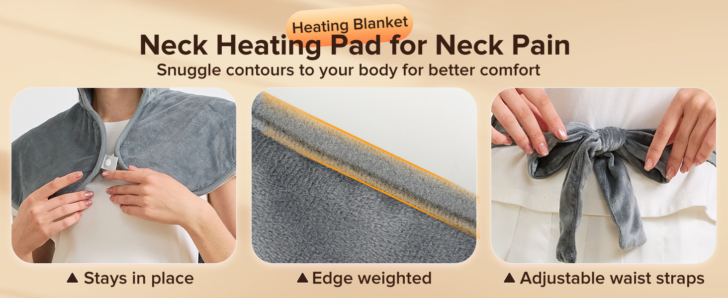 heating pad electric neck heating pad large heating pad