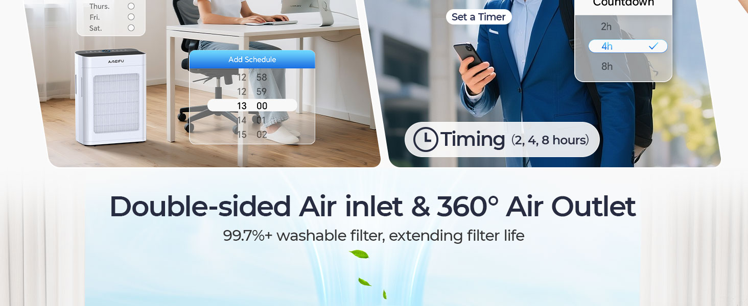 air purifier quiet hepa
