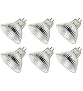 CTKcom 10Watt 12Volt MR16 Halogen Light Bulbs,MR16 Halogen Lamp Bi Pin Wide Beam High Lumens 4000...