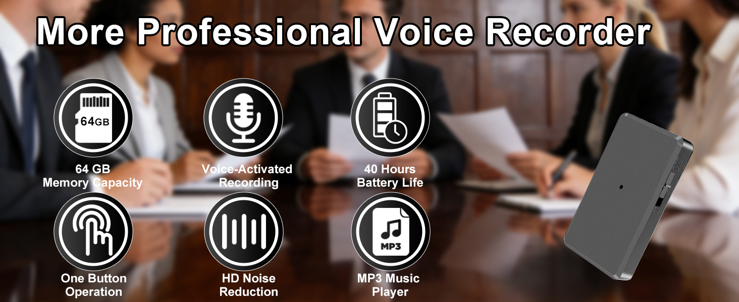 More Professional Voice Recorder