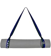 Tatago Large Yoga Mat Strap for Carrying, &amp; Stretching Strap. The Calf Stretcher &amp; Leg Stretcher ...