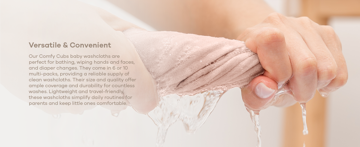 Muslin Washcloths