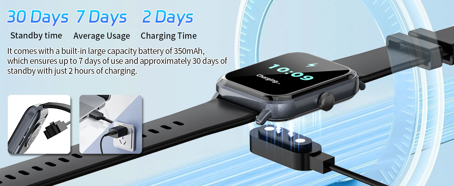 Step Tracker, New Gen Fitness Watch with 120 Sports Modes, IP68